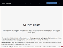 Tablet Screenshot of boulderbiketours.com
